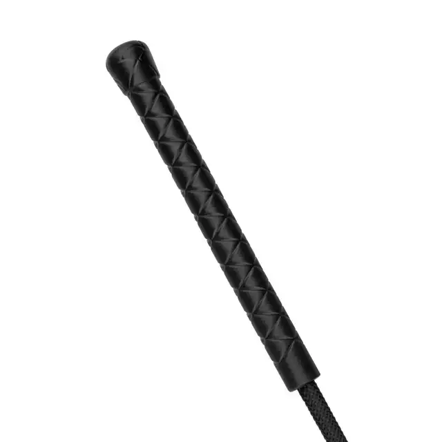 Bedroom Fantasies - Crop Whip Spanking Toy. Mocny bicz z wegańskiej skóry ze zdobioną rękojeścią