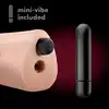 M Elite - Soft and Wet Veronika. Realistyczny, samonawilżający się masturbator z bulletem wibrującym. Wygoda, komfort i gwarancja rozkoszy 