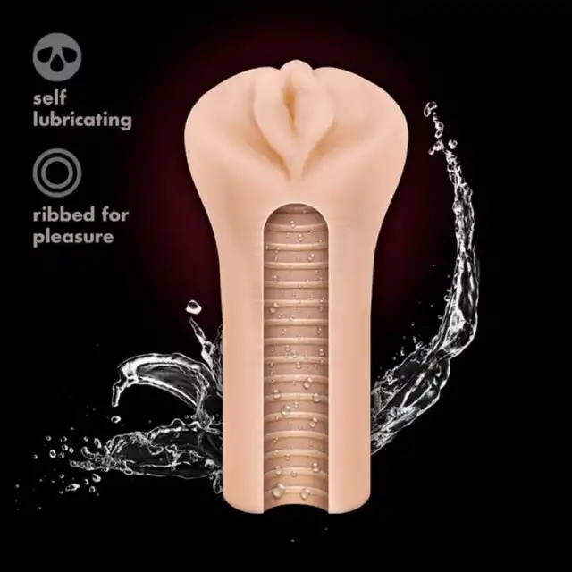 M Elite - Soft and Wet Veronika. Realistyczny, samonawilżający się masturbator z bulletem wibrującym. Wygoda, komfort i gwarancja rozkoszy 