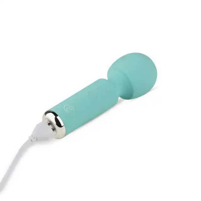 Easy Toys - Wonder Wand Blue. Magiczna różdżka o potężnej mocy i niedużym rozmiarze, rozkoszuj się mocnymi wibracjami 