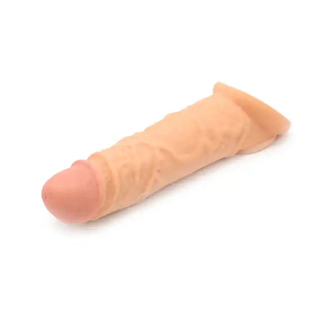 Kiotos - Realistic Sleeve 20 cm - realistyczna przedłużka na penisa dodająca długości i objętości! 