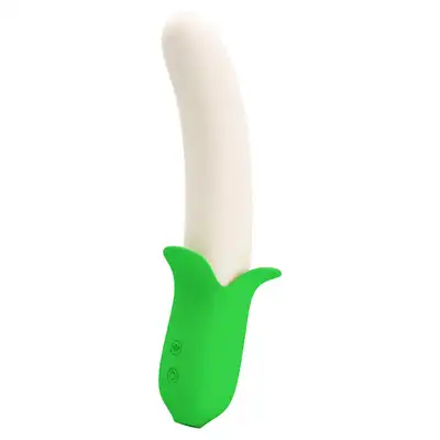 Pretty Love - Banana Knight - wibrator dla miłośników owoców! Silikon premium oraz mocne wibracje