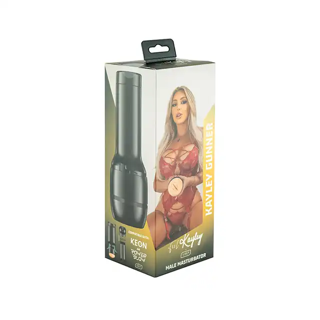 Kiiroo - Stars Collection Strokers Feel Kayley Gunner. Nowoczesny, realistyczny masturbator z możliwością zabawy interaktywnej