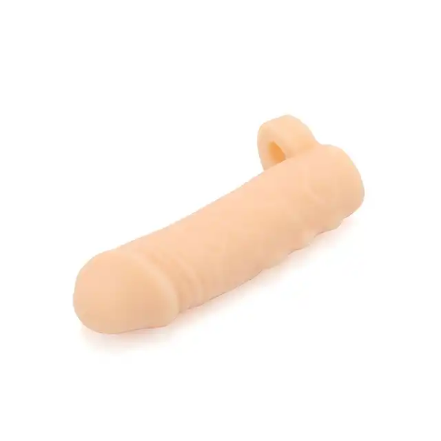 Kiotos - Realistic Sleeve 16 cm - realistyczna przedłużka na penisa dodająca długości i grubości!