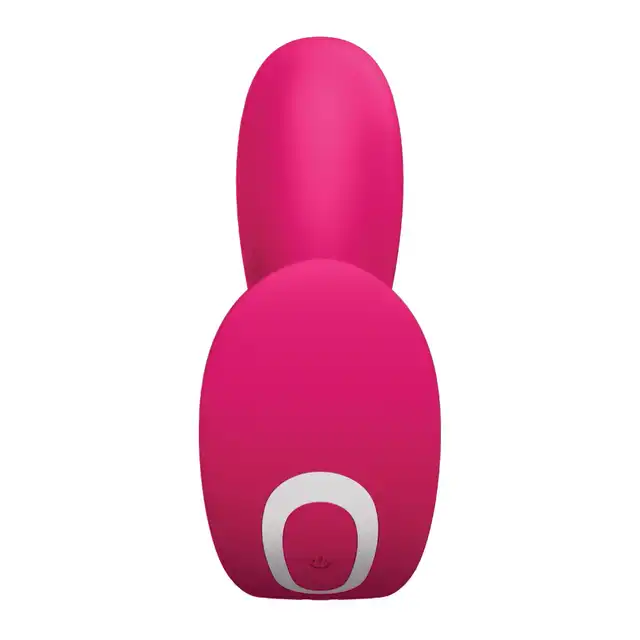 Satisfyer - Top Secret. Dyskretny wibrator podwójny do stymulacji punktu G i łechtaczki, idealny przyjaciel w podróży