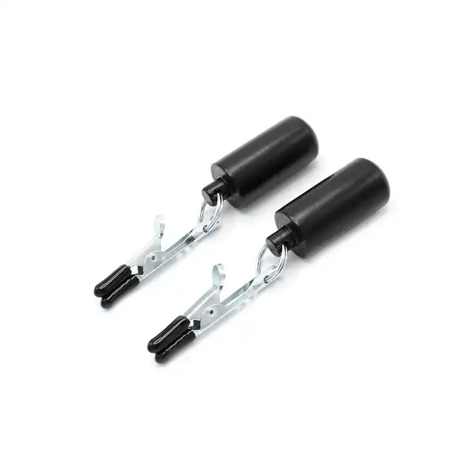 Kiotos - Nipple Croc Clamps 2x100g - klamerki na sutki z obciążnikami wykonane z najwyższej klasy metalu