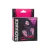 Radiance - Full Lenght Gloves. Zmysłowe czarne siateczkowe rękawiczki z błyszczącymi kryształkami