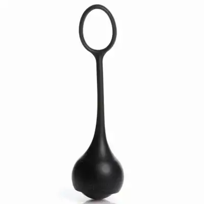 Master Series - Cock Dangler Silicone Penis Pendant with Weights. Ring z zestawem obciążników na penisa. Sprawdź swoją wytrzymałość