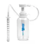 Clean Stream - Pump Action Enema Bottle. Wygodny zestaw do lewatywy z butelką, pompką i końcówką 