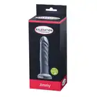Malesation – Dildo Jimmy Black. Teksturowane dildo analne z silikonu. Bardzo mocna przyssawka