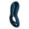 Satisfyer - Epic Duo Ring Vibrator dark blue - podwójny ring na penisa. Zwiększona erekcja, podwójna przyjemność!