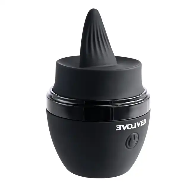 Evolved - Tongue Tied Vibrating - unikatowy wibrator z opcją lizania w formie języka. Seks oralny na wyciągniecie ręki! 