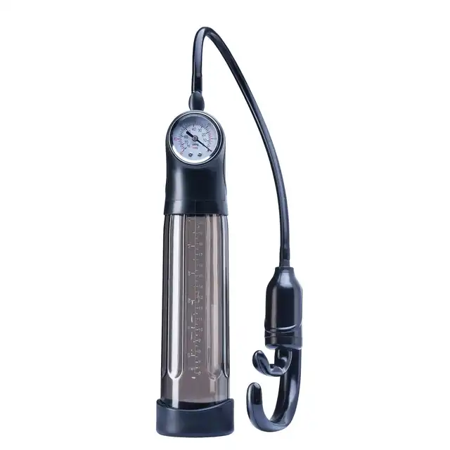Malesation - Penis Pump Special. Rewelacyjna i elegancka pompka do powiększania penisa z ciśnieniomierzem