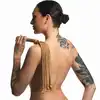 Master Series - Swashbuckler Rope Flogger. Bat z 6 końcówkami i węzełkami. Mocne, naturalne doznania