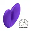 Satisfyer - Love Riot purple - mini wibrator do stymulacji wszelkich stref erogennych. Idealny do trzymania w dłoni