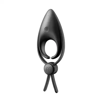 Satisfyer - Sniper Ring Vibrator black - Twoja droga do nieskończonej przyjemności. Regulowany ring na penisa