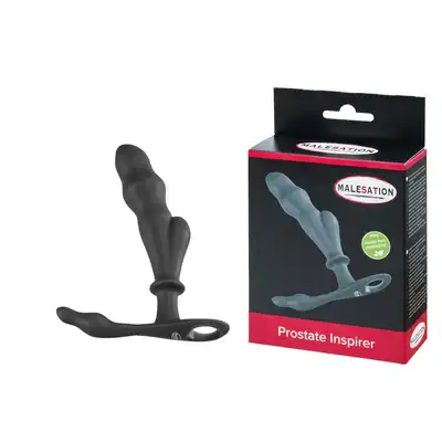 Malesation - Prostate Inspirer. Wyjątkowy silikonowy masażer prostaty i krocza. Podwójna stymulacja. 