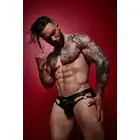 C4M - Dungeon CBlack Jockstrap L - męska bielizna w stylu jockstrap. Idealne podkreślenie męskości