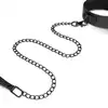 Bedroom Fantasies - Master &amp; Slave Total Restraint Set. Skórzany zestaw do krępowania, obroża ze smyczą i dwie pary kajdanek na kostki i nadgarstki
