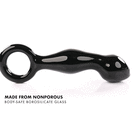 Adam &amp; Eve - Adam`s Glass Prostate Massager - wtyczka do stymulacji prostaty wykonana ze szkła