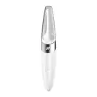 Satisfyer - Twirling Delight White. Wibrator łechtaczkowy do precyzyjnej stymulacji małą ruchomą główką, imponujący swoją mocą i eleganckim designem