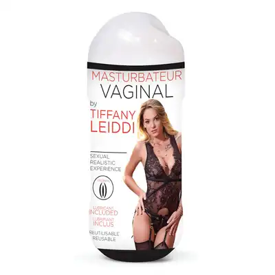 Dorcel - Masturbator Vaginal Tiffany Leiddi. Realistyczny masturbator z koncówką w kształcie waginy. Przyjemność zamknięta w kubeczku
