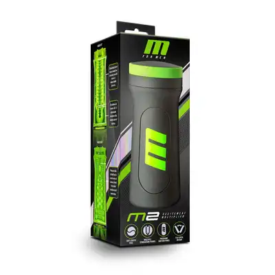 M for Men - M2 Superior Stroker Masturbator. Innowacyjny masturbator z nietypowymi żłobieniami i wypustkami, zapewnia intensywne doznania 