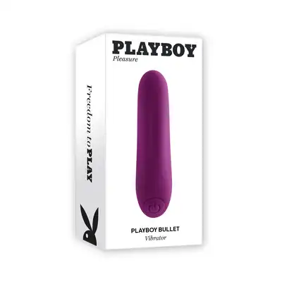 Playboy - Playboy Bullet - klasyka z twistem. Bullet z 7 prędkościami w fioletowym kolorze