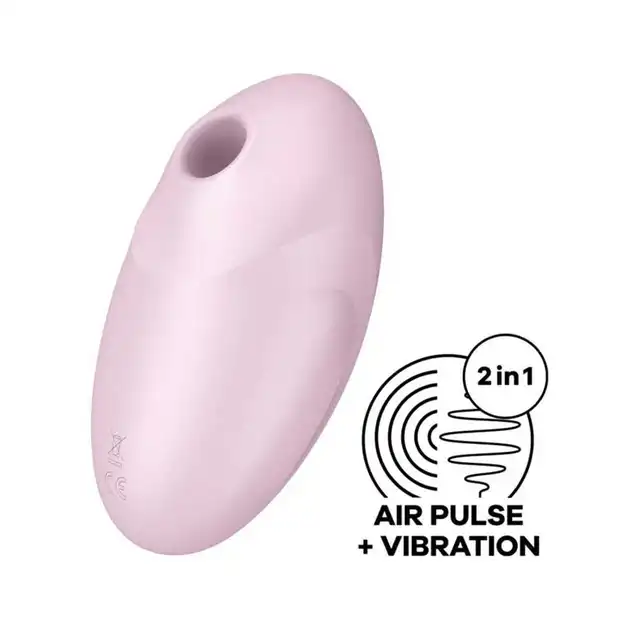 Satisfyer - Vluva Lover 3 pink - podnieś przyjemność na wyższy level. Stymulator do łechtaczki z opcją pulsacji i wibracji