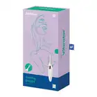 Satisfyer - Twirling Delight White. Wibrator łechtaczkowy do precyzyjnej stymulacji małą ruchomą główką, imponujący swoją mocą i eleganckim designem