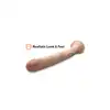 Dr. Skin - 19 Inch Dildo Beige 48 cm. Długie, realistyczne dildo z przyssawką. Kompatybilne z uprzężą strapon. Głębokie doznania!