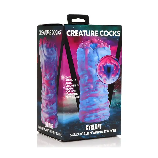 Creature Cocks - Cyclone Alien Vagina Stroker. Futurystyczna wagina kosmitki. Niesamowity masturbator