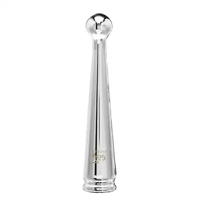 Dream Toys – Midnight Magic Metal Mike. Metalowy mini wibrator w stylu magicznej różdżki. Nowe doznania, nowa rozkosz. 