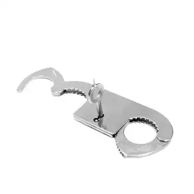 Black Label - Stainless Steel Thumb Cuffs - kajdanki na kciuki wykonane ze stali nierdzewnej