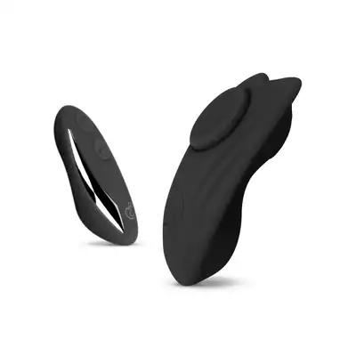 Easy Toys - Buzzy Butterfly. Dyskretny wibrator do magnetycznego zamocowania na bieliźnie, mocna stymulacja łechtaczki sterowana za pomocą pilota