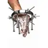 Master Series - Oculus Stainless Steel Anal Explorer. Ekstremalny wziernik analny ze stali nierdzewnej o max. rozwarciu 10 cm. Mocne doznania!
