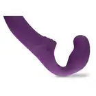Easy Toys - Strapless Strap-On Vibrator - Purple - strap - on z opcją wibracji. Idealna przyjemność na wyciągnięcie ręki