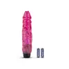 Easy Toys - Jelly Supreme Realistic Vibrator Pink Glitter. Realistyczny wibrator o różowym kolorze z brokatem, regulowana moc wibracji zapewnia idealne dopasowanie do ciebie