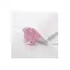 Glaze Glass - Rosebud Anal Training Set. Zestaw treningowy różowych, szklanych plugów analnych z ozdobnymi różami 