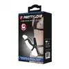 Pretty Love - Vibrating Penis Sling. Wibrująca nakładka na penisa ze stymulatorem łechtaczki z wypustkami, wzmacnia i przedłuża erekcję dodatkowo stymulując partnerkę