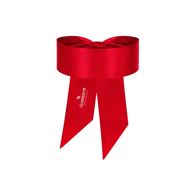 Obsessive - Blindfold Red - czerwona opaska na oczy. Wyostrz swoje zmysły