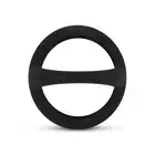 Easy Toys - Flexible Silicone Cock and Ball Sack Ring. Pierścień erekcyjny o podwójnym wspomaganiu opóźnienia wytrysku, zakładany na penisa i jądra