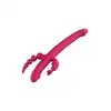 Dream Toys - Essentials Anywhere Pleasure Vibe Pink. Wszechstronny wibrator ze stymulacją analną, waginalną i łechtaczkową. Aż 4 końcówki!