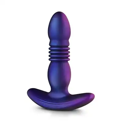 Hueman - Thrusting Buttplug - korek analny z funkcją wibracji oraz ruchem posuwistym! 