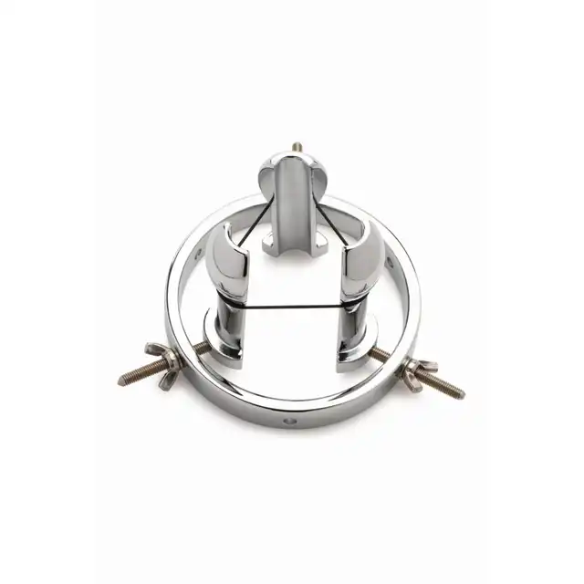 Master Series - Stainless Steel Anal Explorer. Unikatowy wziernik analny ze stali nierdzewnej z rozwarciem do 10 cm! Doskonały do fistingu. Mocne wrażenia. 
