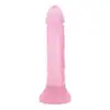 Toyz4Lovers - Camillo Transparent Pink. Przejrzyste, różowe dildo z przyssawką i wyraźnymi żyłkami. 20,m cm długości, 3,5 cm średnicy
