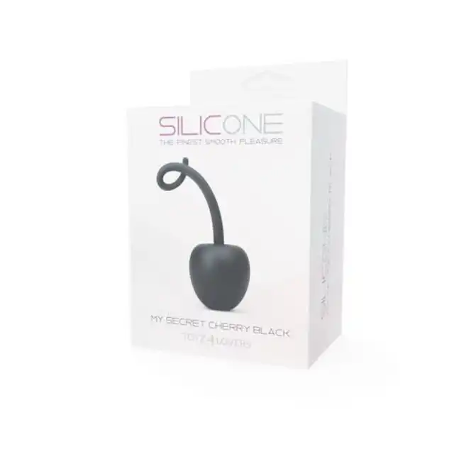 Silicone - My Secret Cherry. Słodka wisienka waginalna lub analna. Pojedyncza kulka do stymulacji
