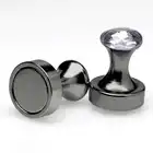 Black Line - Magnetic Power Pins Nipple Clamps. 