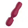 Dream Toys - Glam Travel Wand. Bordowa,e elegancka mini, magiczna różdżka doskonała do zabrania w podróż!