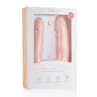 Easy Toys - Double Ended Dildo Skin - dwustronne dildo. Podwójna stymulacja w Twoim zasięgu!